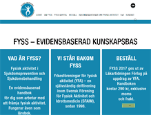 Tablet Screenshot of fyss.se
